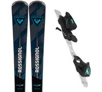 Pack ski." Rossignol Forza 50° Cam Black/blue + Nx 12 Konect Gw Black/blue 27 - Homme - Noir - taille 179 - modèle 2027