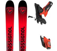 Pack ski." Rossignol Hero Athlete Fis Gs Factory 188 R22 + Spx 15 Rockerace Hot Red 26 - Homme - Noir / Rouge - taille 188 - modèle 2026
