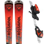 Pack ski." Rossignol Hero Elite St Ti + Nx 12 Konect Gw B80 Black Hot Red 25 - Homme - Rouge / Gris / Noir - taille 162 - modèle 2025