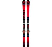 Pack Ski Rossignol Hero Gs Pro R21 + Fixations Nx 10 Junior Rouge 2024 taille 126