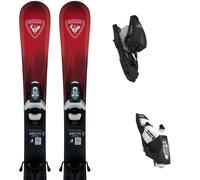 Pack ski." Rossignol Hero Kid Red/grey + Team 4 Gw B76 27 - Enfant - Rouge / Noir - taille 70 - modèle 2027