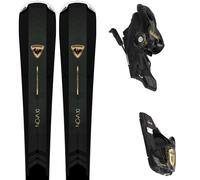 Pack ski." Rossignol Nova 10 + Xpress W 11 Gw B83 Black Gold 26 - Femme - Noir / Vert - taille 163 - modèle 2026