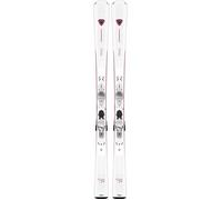 Skis Rossignol Nova 2 + fixations Xpress 10 GW B83 blanc neutre rose femme - 162