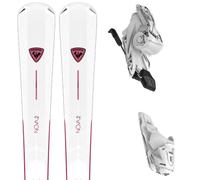 Pack ski." Rossignol Nova 2 + Xpress W 10 Gw B83 White Sparkle 26 - Femme - Blanc / Violet - taille 162 - modèle 2026