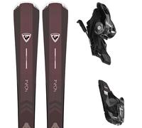 Pack ski." Rossignol Nova 4 Purple + Xpress W 10 Gw Shiny Black 25 - Femme - Noir / Violet - taille 146 - modèle 2025
