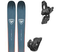 Pack ski." Rossignol Rallybird Soul 102 26 + Fixations - Femme - Bleu - taille 164 - modèle 2026