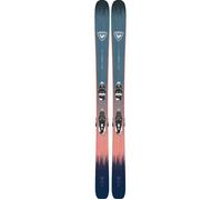 Pack Ski Rossignol Rallybird Soul 102 + Fixations Nx 12 Konect Gw Bleu Femme 172 cm