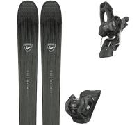 Pack ski." Rossignol Sender 106 Ti Plus 24 + Fixations - Homme - Gris / Bleu - taille 180 - modèle 2024