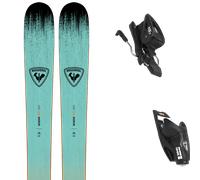 Pack ski." Rossignol Sender Free Pro 26 + Fixations - Enfant - Noir / Bleu / Rouge - taille 156 - modèle 2026