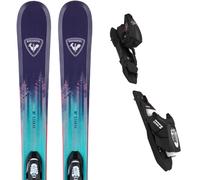 Pack ski." Rossignol Sender Jr Blue/red + Kid 4 Gw B76 27 - Enfant - Violet / Bleu - taille 110 - modèle 2027