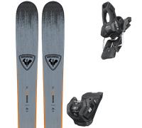 Pack ski." Rossignol Sender Soul 92 25 + Fixations - Homme - Orange / Noir / Gris - taille 176 - modèle 2025