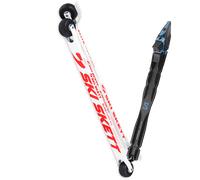Pack ski roue." Ski Skett Elite Classic Cl 25 + Fixations - Mixte - Blanc / Rouge - taille Unique - modèle 2025