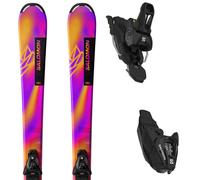 Pack ski." Salomon Lux Jr M + L6 Gw J2 Rhodamine Red/saffron/black 26 - Enfant - Rose / Violet / Orange - taille 130 - modèle 2026