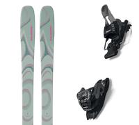 SALOMON Qst 100 - Mixte - Vert / Rose - taille 188- modèle 2026