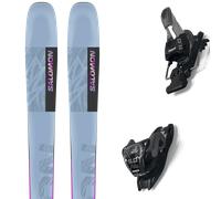 SALOMON N Qst Lux 92 - Femme - Bleu / Blanc / Gris - taille 152- modèle 2024