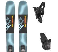 Pack ski." Salomon Qst Spark + M10 Gw Black 25 - Mixte - Bleu / Noir - taille 150 - modèle 2025