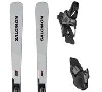 Pack ski." Salomon S/max 12 + Mi12 Gw Silver Mat 26 - Homme - Gris / Noir / Beige - taille 170 - modèle 2026