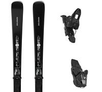 Pack ski." Salomon S/max N°8 Black + M10 Gw Black/glitter/silver 27 - Femme - - taille 165 - modèle 2027