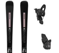 Pack ski." Salomon S/max N°8 + M10 L80 26 - Femme - Noir / Rose - taille 165 - modèle 2026
