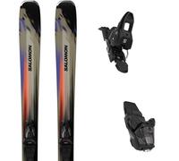 Pack ski." Salomon Stance 80 Kelp/nasturtium/black + M10 Gw Black 27 - Homme - - taille 177 - modèle 2027