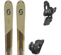 Pack ski." Scott Pure Mission 98ti 24 + Fixations - Homme - Marron / Gris / Noir - taille 170 - modèle 2024