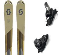 Scott - Skis freeride - Pure Mission 98Ti 2025 en Bois - Taille 184 cm - Beige Beige 184 cm