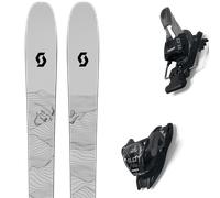 Pack ski." Scott Sea 108 White/yellow 26 + Fixations - Mixte - Noir / Blanc - taille 168 - modèle 2026