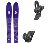 Pack ski." Scott Sea 116 Dark Purple/mint Green 26 + Fixations - Homme - Violet - taille 174 - modèle 2026