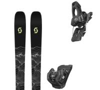 Pack ski." Scott Sea 88 Black/yellow 25 + Fixations - Mixte - Noir - taille 182 - modèle 2025