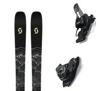 Pack ski." Scott Sea 88 Black/yellow 26 + Fixations - Mixte - Noir - taille 176 - modèle 2026