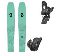 Pack ski." Scott Sea 98 Mint Green/pink 26 + Fixations - Mixte - Vert - taille 180 - modèle 2026
