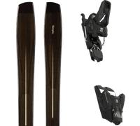Pack ski." Simply Recreation Dark Brown 26 + Fixations - Mixte - Noir - taille 170 - modèle 2026