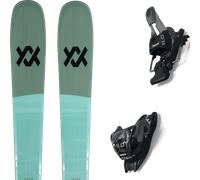 Pack ski." Volkl Blaze 86 Petrol 26 + Fixations - Homme - Vert / Bleu / Violet - taille 152 - modèle 2026
