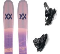 Pack ski." Volkl Blaze 94 Pink 26 + Fixations - Femme - Rose / Violet - taille 165 - modèle 2026
