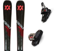 Pack ski." Volkl Peregrine 80 Lowride Black/red + Lr 12 Tcx 26 - Homme - Gris / Noir / Rouge - taille 177 - modèle 2026