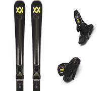 Pack ski." Volkl Peregrine 82 Lowride Black + Lr 13 Fr 27 - Homme - Noir / Jaune - taille 177 - modèle 2027