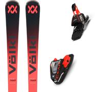 Pack ski." Volkl Racetiger Gs Master Red/black + Comp16 Gw Red 26 - Homme - Noir / Rouge - taille 178 - modèle 2026