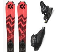 Pack ski." Volkl Racetiger Jr Red + 7.0 Vmotion Jr 25 - Enfant - Rouge / Noir - taille 130 - modèle 2025