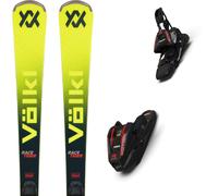 Pack ski." Volkl Racetiger Sl Yellow/black + Rmotion-t 12 Red 26 - Homme - Noir / Jaune - taille 165 - modèle 2026