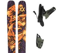 Pack ski." Volkl Revolt 121 Orange/black 25 + Fixations - Homme - Orange / Noir - taille 177 - modèle 2025