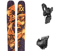 Pack ski." Volkl Revolt 121 Orange/black 25 + Fixations - Homme - Orange / Noir - taille 184 - modèle 2025