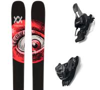 Pack ski." Volkl Revolt 84 24 + Fixations - Homme - Rose / Noir / Blanc - taille 174 - modèle 2024