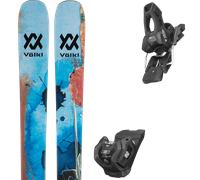 Pack ski." Volkl Revolt 90 23 + Fixations - Homme - Bleu / Multicolore - taille 174 - modèle 2023