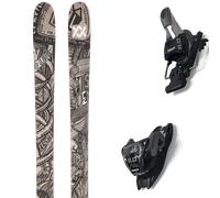 Pack ski." Volkl Revolt 96 Design 27 + Fixations - Homme - Marron - taille 165 - modèle 2027