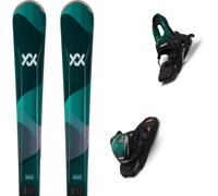Pack ski." Volkl Shine 76 Black/blue + Vmot 10 Lady Green 26 - Femme - Noir / Vert - taille 147 - modèle 2026