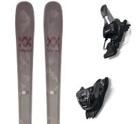 Pack ski." Volkl Yumi 80 24 + Fixations - Femme - Violet - taille 161 - modèle 2024