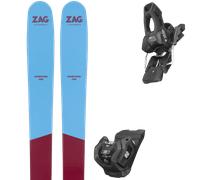 Pack ski freerando." Zag H106 24 + Fixations - Homme - Bleu / Rouge - taille 192 - modèle 2024