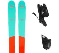 Pack ski." Zag H96 Lady 25 + Fixations - Femme - Bleu / Rouge - taille 164 - modèle 2025