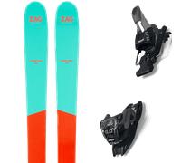 Pack ski all mountain." Zag H96 Lady 24 + Fixations - Femme - Bleu / Rouge - taille 170 - modèle 2024