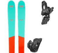 Pack ski." Zag H96 Lady 25 + Fixations - Femme - Bleu / Rouge - taille 170 - modèle 2025